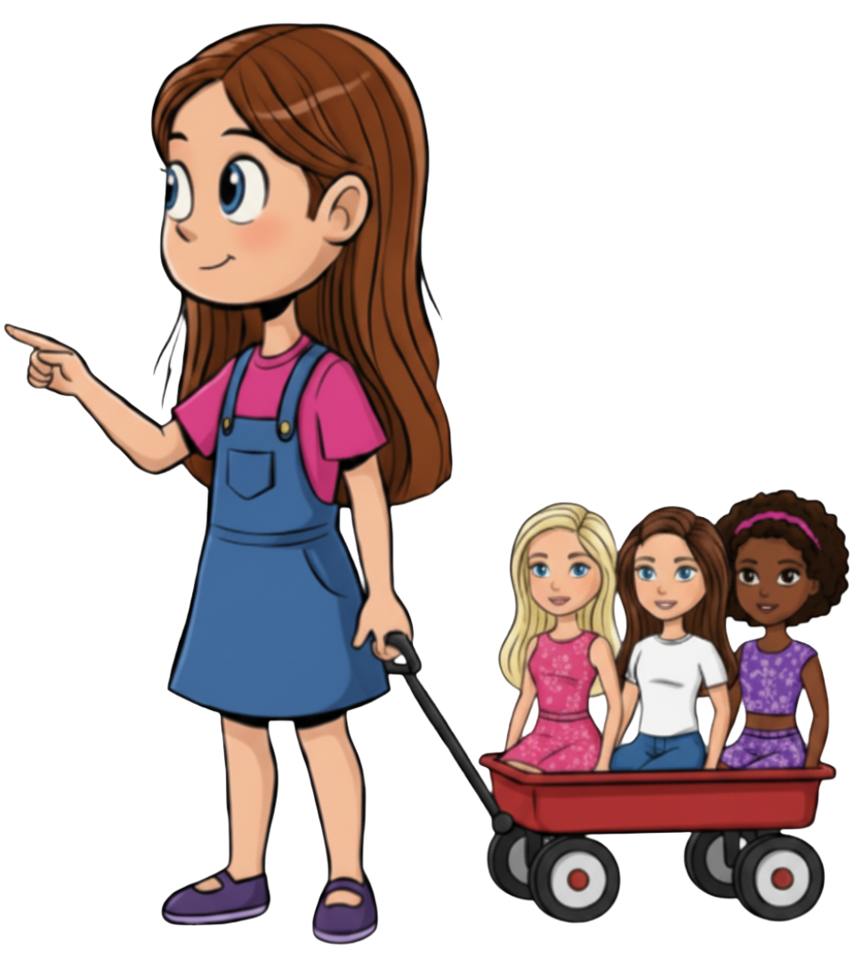 Magical storytelling illustration