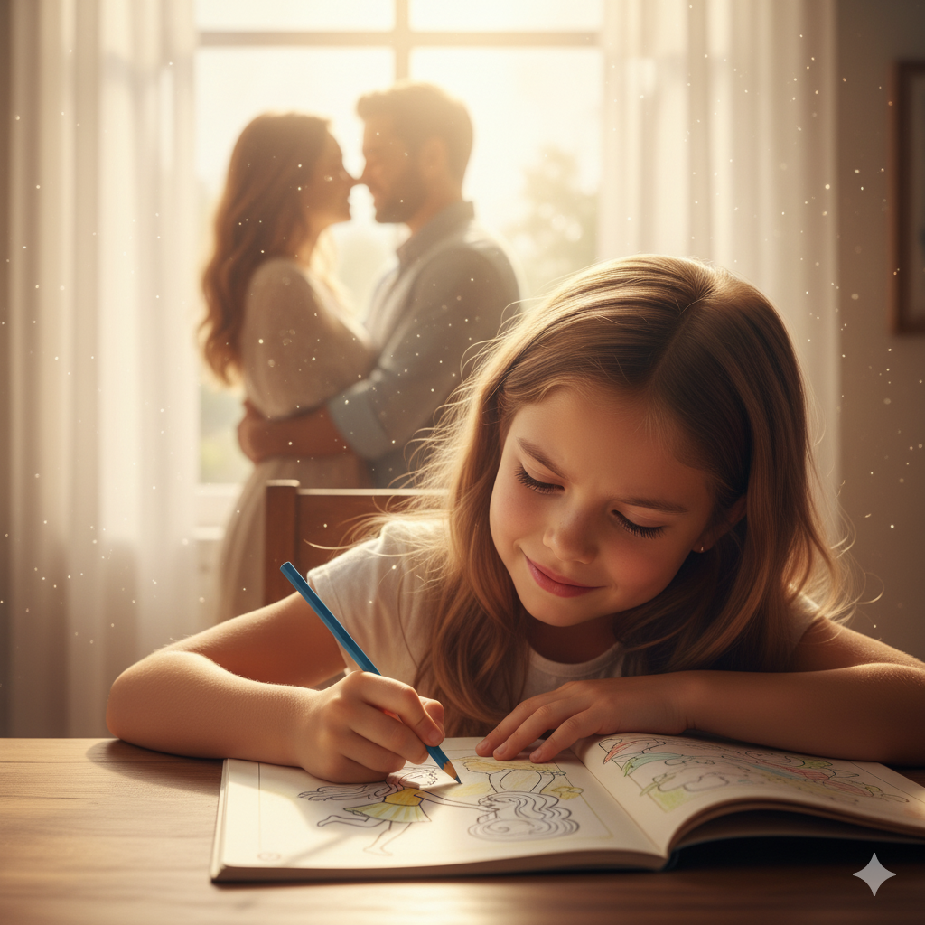 Copil alegând cărți Piticai din bibliotecă